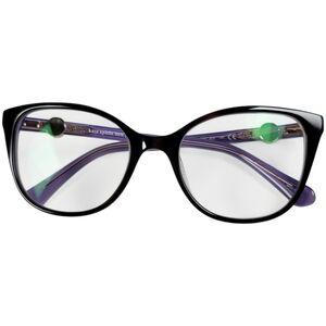 Kate Spade Taya Eyeglasses Frames ONLY Womens 52-18-140 Cat Eye Purple‎ Tortoise